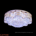 High ceiling fixture led fancy crystal chandelier chandelier ceiling light